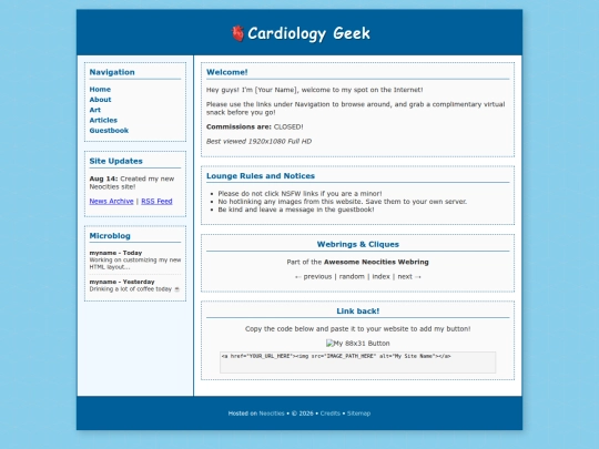 index screenshot