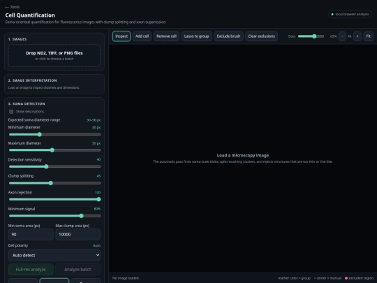 cell-quantification screenshot