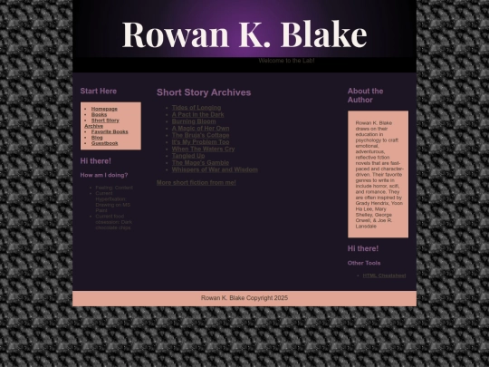 flashfictionarchives screenshot