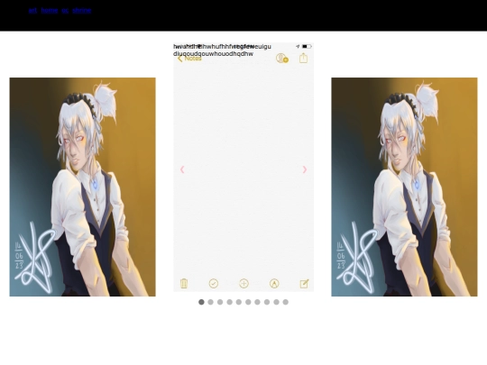 test screenshot
