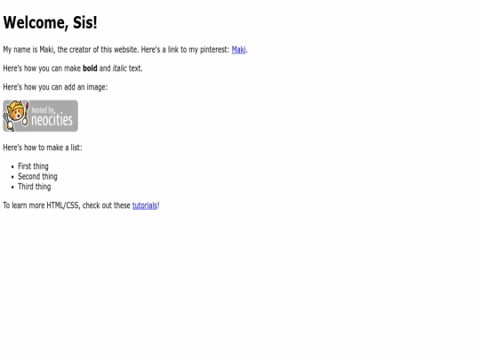 index screenshot