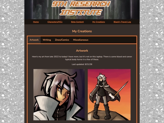 creations screenshot