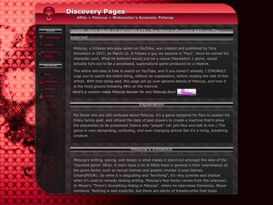aero-punk/discovery-pages/Internet Anomalies/Petscop/petscopsynopsis screenshot