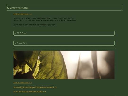 chatbots screenshot