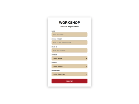 register  screenshot