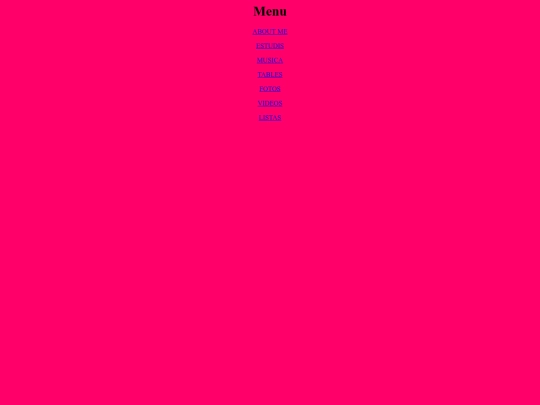 MENU screenshot