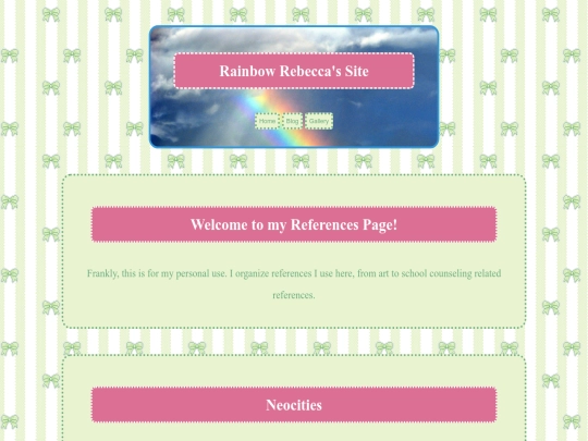 references screenshot
