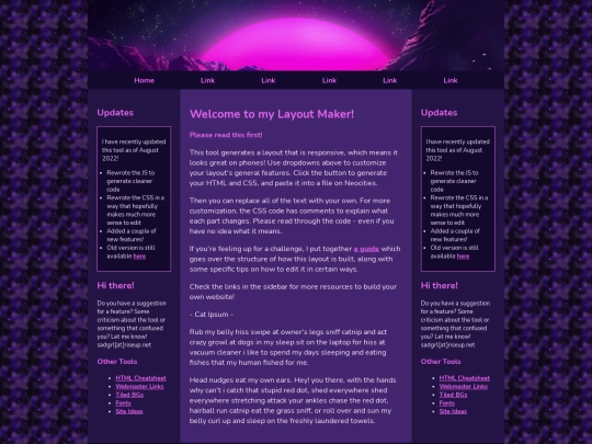 test site for me/testsite screenshot