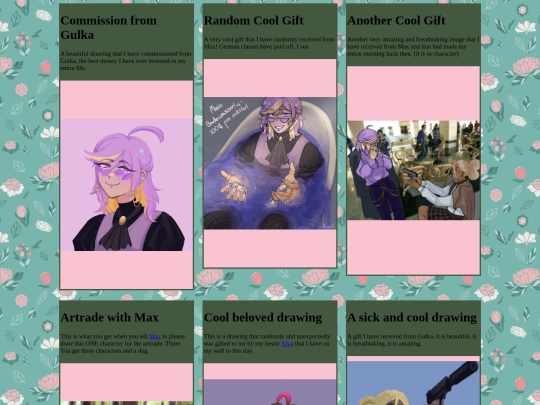 gifts screenshot