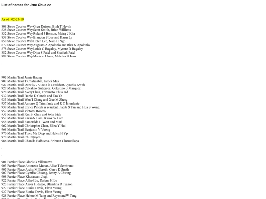 sub/homes-list-chua screenshot