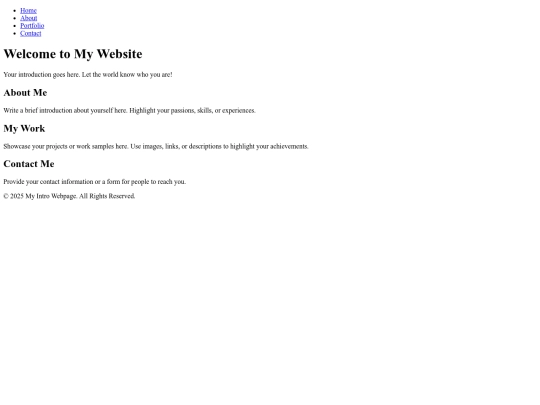 index screenshot