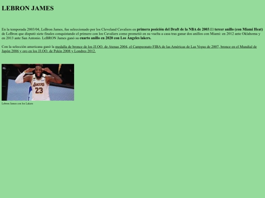 Proyecto final/lebronjames screenshot