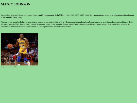 Proyecto final/magicjohnson screenshot