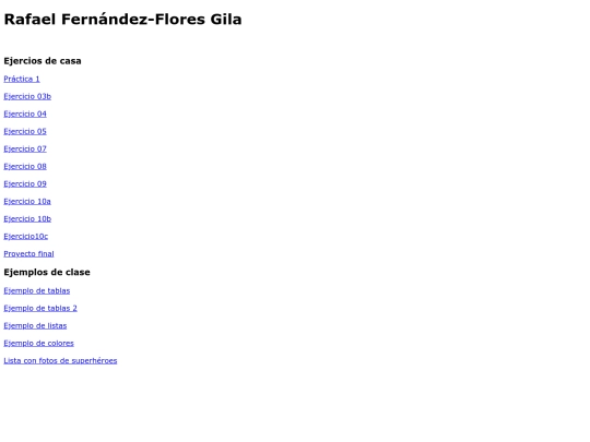 index screenshot