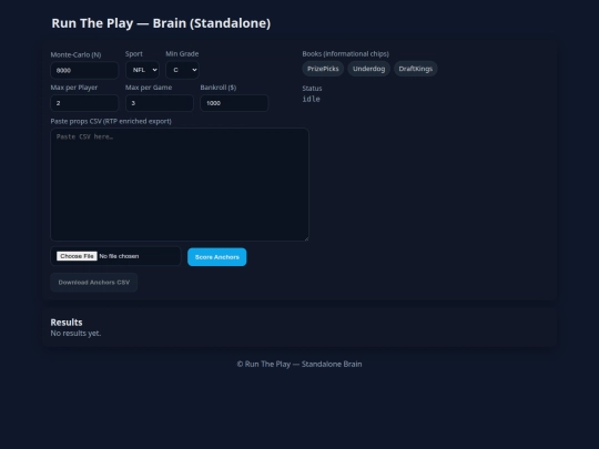 RTP the Brain/Brainindex screenshot