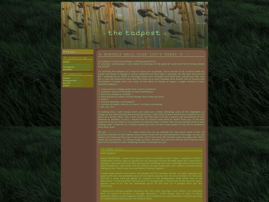 tadpost screenshot