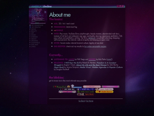 about/about-me screenshot