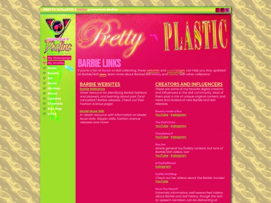 barbie/barbielinks screenshot