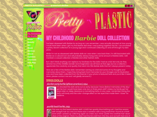 barbie/ccollection screenshot
