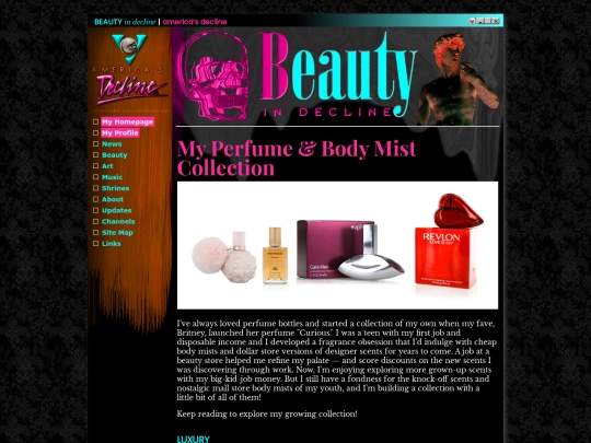beauty/scent screenshot