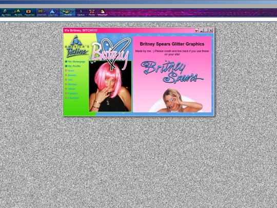 britney/brit-glitters screenshot