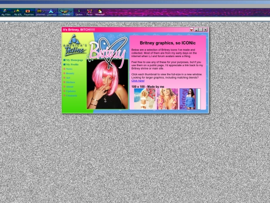 britney/briticons screenshot