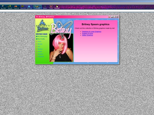 britney/graphics screenshot