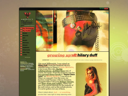 hilary/luck screenshot