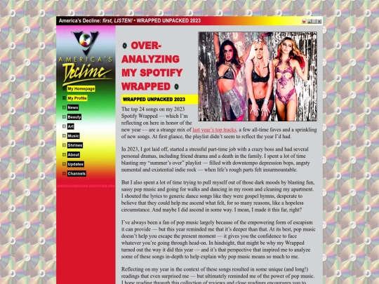 music/wrapped23 screenshot