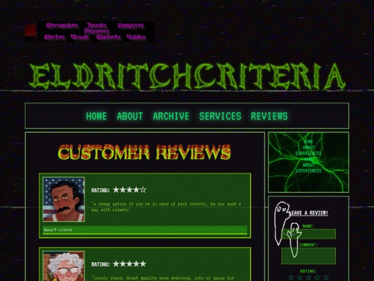 ghosthunters/reviews screenshot