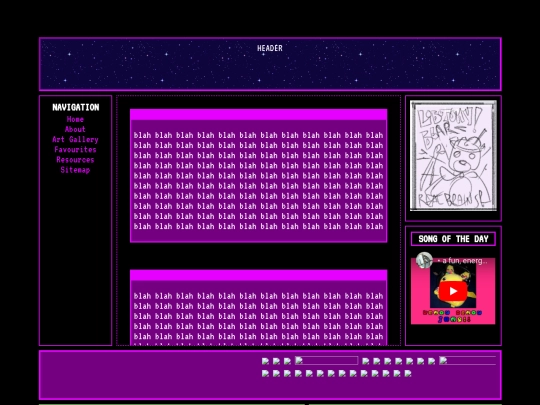 personal site/homepage screenshot