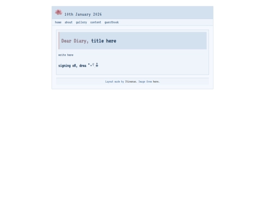 BLOG.2/template screenshot