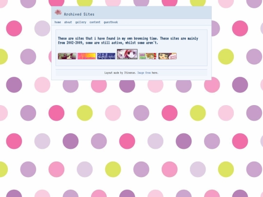 archive screenshot