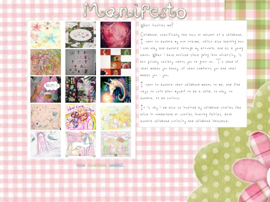 artwork/manifesto screenshot