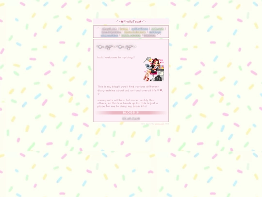 blog screenshot