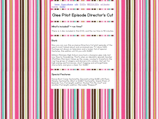 glee stuff/pilotepisode screenshot