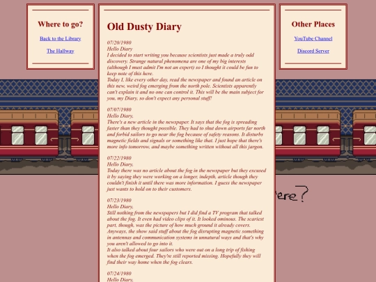 old-dusty-diary screenshot