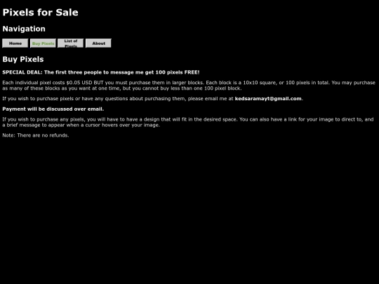 buypixels screenshot