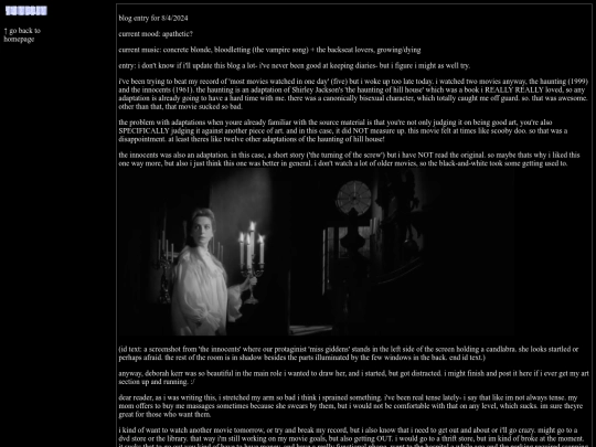 blog screenshot