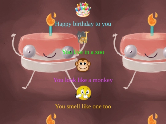 birthdaysong screenshot