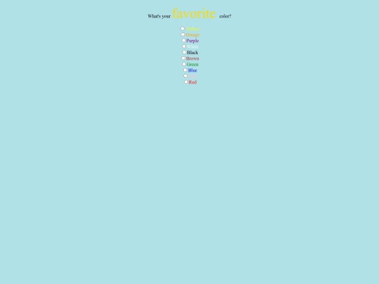 makingradiobuttons screenshot
