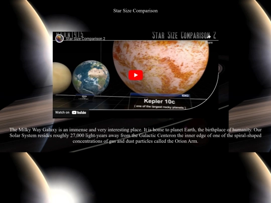 starsize screenshot