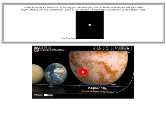 starsizecomparison screenshot