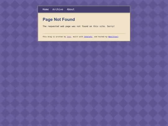 not_found screenshot