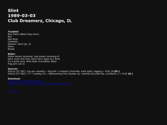 slint/1989-03-03 screenshot