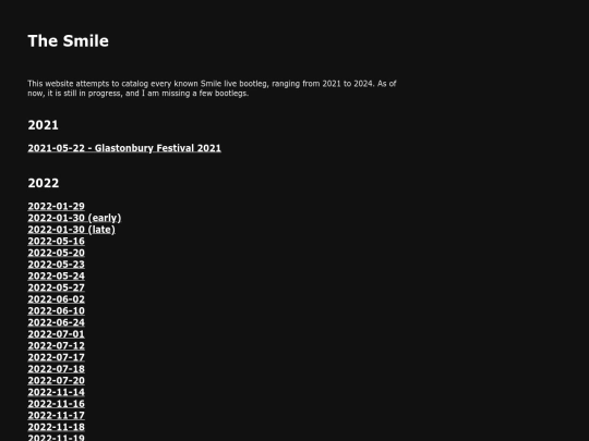 smile screenshot