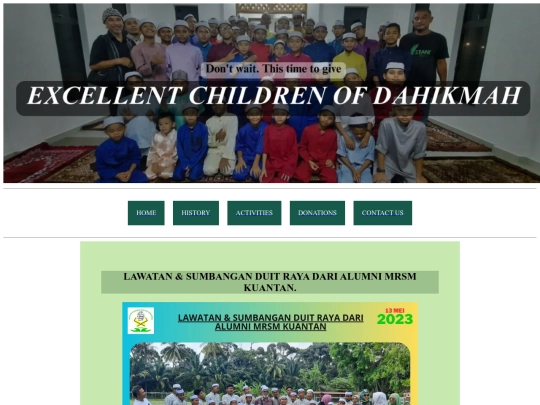 activities screenshot