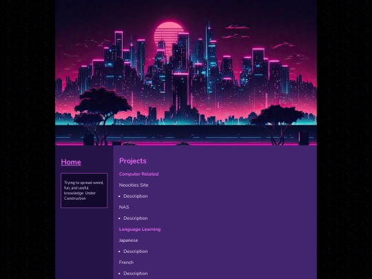 projects screenshot