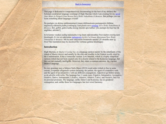conlang screenshot