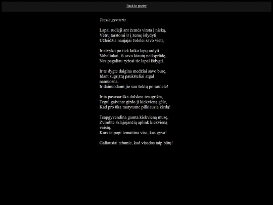 teesie-gyvastis screenshot